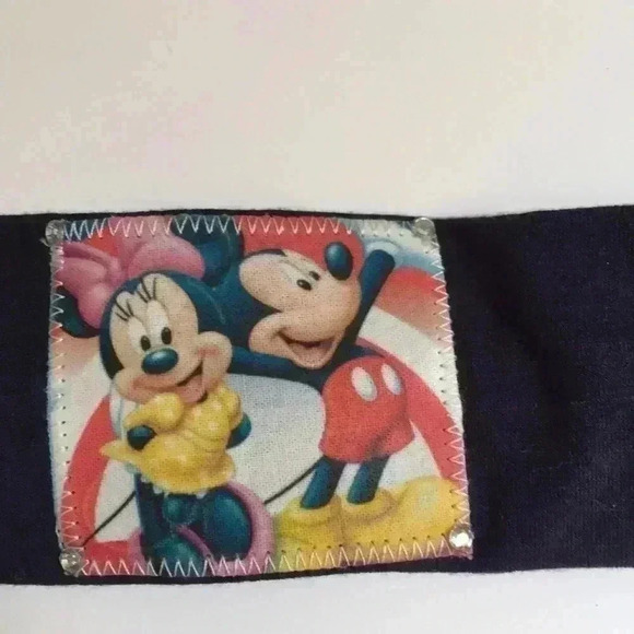 New! Minnie and Mickey handmade headband - Picture 2 of 2